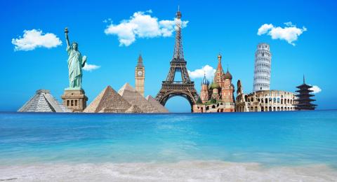 Travel and places — Stock Photo, Image