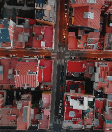 Flygperspektiv och time-lapse — Stock filmer