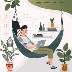 Illustrations: Work from Home