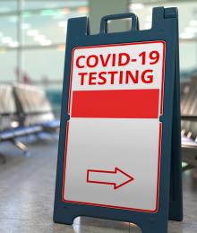Teste COVID-19 — Imagem de Stock