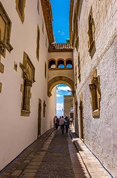 Landmarks of Sitges in Barcelona, Catalonia, Spain